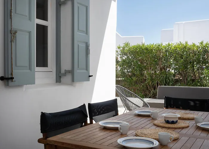 Apartman Mykonian Style W Shared Pool & Nighttime Security Guard