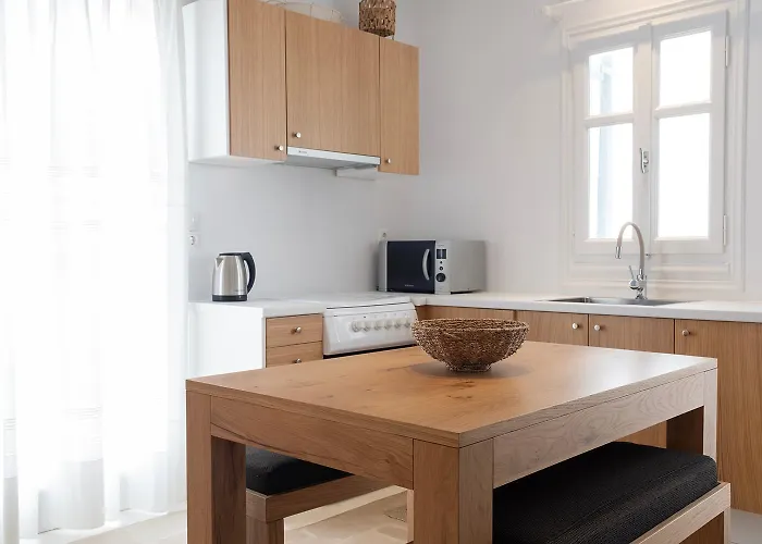 Apartman Mykonian Style W Shared Pool & Nighttime Security Guard *