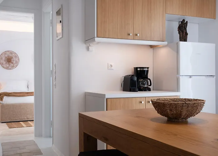 Mykonian Style W Shared Pool & Nighttime Security Guard Ornos (Mykonos)