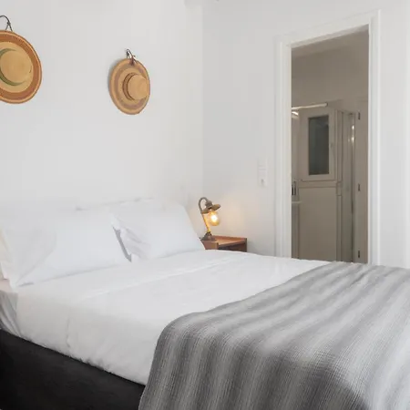 Apartment Mykonian Style W Shared Pool & Nighttime Security Guard Ornos (Mykonos)