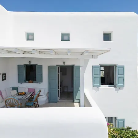 Apartment Mykonian Style W Shared Pool & Nighttime Security Guard Ornos (Mykonos)