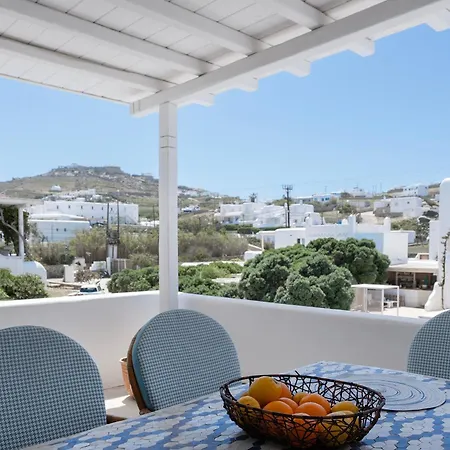 Apartment Mykonian Style W Shared Pool & Nighttime Security Guard