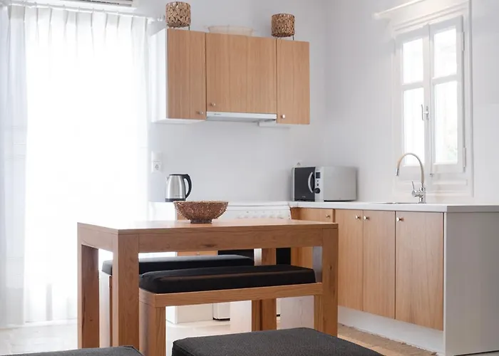 Mykonian Style W Shared Pool & Nighttime Security Guard Apartamento Ornos (Mykonos)